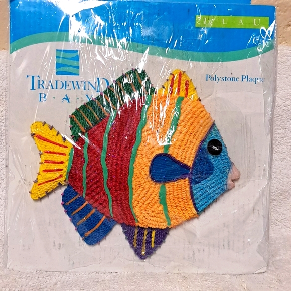 Tradewind Bay Polystone Plaque - Picture 1 of 3